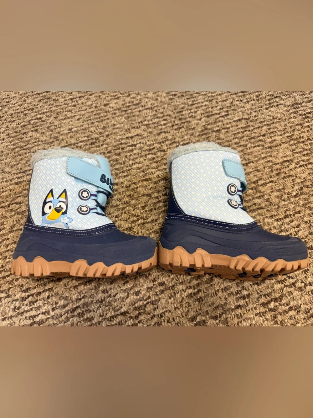 Bluey toddler snow boots 9